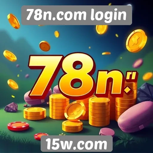 Guia de login no site de jogos 78n.com
